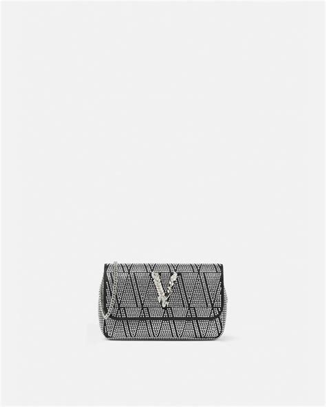 virtus di versace|Versace Virtus Mini Bag .